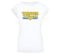 F4NT4STIC T-shirt 'DC Comics Wonder Woman' mélange de couleurs / blanc, Taille M