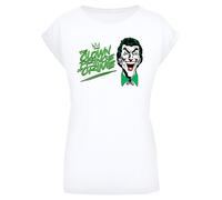 F4NT4STIC T-shirt 'DC Comis Superhelden Batman Joker The Clown Prince Of Crime' citron vert / rouge / noir / blanc, Taille M