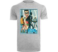 F4NT4STIC T-Shirt 'DC Comis Superhelden Batman TV Serie Dynamic Duo' gris chiné / mélange de couleurs, Taille XXXL