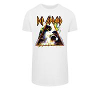F4NT4STIC T-Shirt 'Def Leppard Hysteria' mélange de couleurs / blanc, Taille 4XL