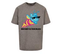 F4NT4STIC T-Shirt 'Die Biene Maja' bleu / jaune / gris / rose / noir, Taille S