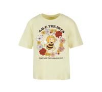 F4NT4STIC T-shirt 'Die Biene Maja Save The Bees Heroes of Childhood' jaune / mélange de couleurs, Taille M