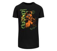 F4NT4STIC T-Shirt 'Disney Die Muppets Fozzie Bear In Dublin' ocre / vert / noir / blanc, Taille XXL