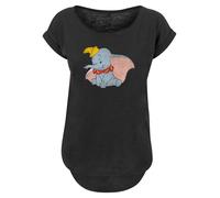 F4NT4STIC T-shirt 'Disney Dumbo' nude / curry / gris / noir, Taille L