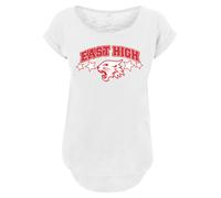 F4NT4STIC T-shirt 'Disney High School Musical The Musical Wildcat Stars' rouge / blanc, Taille 4XL