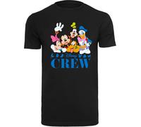 F4NT4STIC T-Shirt 'Disney Micky Maus Disney Friends' bleu / orange / noir / blanc, Taille S