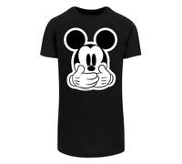 F4NT4STIC T-Shirt 'Disney Micky Maus Don’t Speak' noir / blanc, Taille XXL