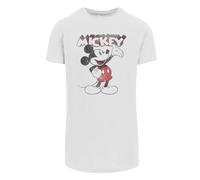 F4NT4STIC T-Shirt 'Disney Micky Maus Presents' rouge / noir / blanc, Taille 5XL