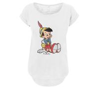 F4NT4STIC T-shirt 'Disney Pinocchio' mélange de couleurs / blanc, Taille 4XL