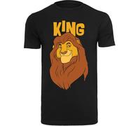 F4NT4STIC T-Shirt 'Disney The König Der Löwen Mufasa King' sable / marron / safran / noir, Taille L