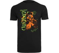F4NT4STIC T-Shirt 'Disney The Muppets Fozzie Bear In Dublin' vert / orange / noir / blanc, Taille 5XL
