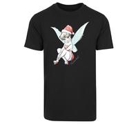 F4NT4STIC T-Shirt 'Disney Tinkerbell Christmas Fee' turquoise / rouge / noir / blanc, Taille 5XL