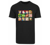F4NT4STIC T-Shirt 'Disney Toy Story Character Squares' jaune / vert / rouge / noir, Taille L