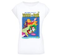 F4NT4STIC T-shirt 'Disney Winnie The Pooh' bleu roi / jaune / vert pastel / blanc, Taille S