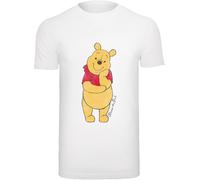 F4NT4STIC T-Shirt 'Disney Winnie-The-Pooh' moutarde / rouge / noir / blanc, Taille XL