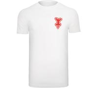 F4NT4STIC T-Shirt 'Disney Winnie The Pooh Tigger' rouge / blanc, Taille L