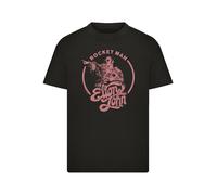F4NT4STIC T-Shirt 'Elton John Rocketman' rose / noir, Taille 134-140