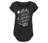 F4NT4STIC T-shirt 'Fantastic Beasts 2 Strange Creatures' gris / noir chiné / blanc, Taille 4XL