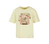 F4NT4STIC T-shirt 'Feeling Christmas in the bones' jaune / mélange de couleurs, Taille XXXL