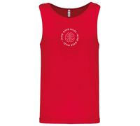 F4NT4STIC T-Shirt fonctionnel rouge / blanc, Taille XL