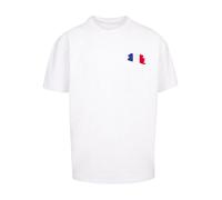 F4NT4STIC T-Shirt 'France Frankreich Flagge Fahne' bleu / rouge / blanc, Taille M