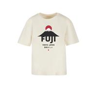 F4NT4STIC T-shirt 'Fuji' sable / rouge / noir / blanc, Taille XL