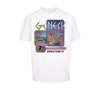 F4NT4STIC T-Shirt 'Genesis Rock Music Band World Tour 78' mélange de couleurs / blanc, Taille 4XL