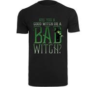 F4NT4STIC T-Shirt 'Good Witch Bad Witch' vert foncé / noir / blanc, Taille XXXL
