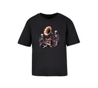 F4NT4STIC T-shirt 'Gothic Skeleton Vintage' bronze / noir, Taille XXXL