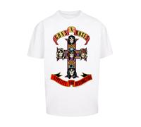 F4NT4STIC T-Shirt 'Guns 'n' Roses Appetite For Destruction' mélange de couleurs / blanc, Taille 5XL