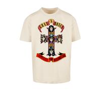 F4NT4STIC T-Shirt 'Guns 'n' Roses Appetite For Destruction' sable / mélange de couleurs, Taille XL