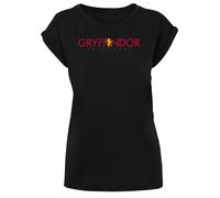 F4NT4STIC T-shirt 'Harry Potter Gryffindor' jaune / rouge / noir, Taille M