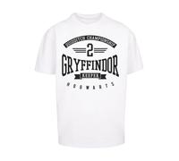 F4NT4STIC T-Shirt 'Harry Potter Gryffindor Keeper' noir / blanc, Taille XS