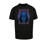 F4NT4STIC T-Shirt 'Harry Potter Neon Death Eater Mask' violet / bleu violet / magenta / noir, Taille XXXL