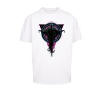 F4NT4STIC T-Shirt 'Harry Potter Neon Dementors' aqua / fuchsia / noir / blanc, Taille 4XL