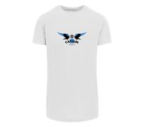 F4NT4STIC T-Shirt 'Harry Potter Ravenclaw Captain' bleu roi / noir / blanc, Taille XXL