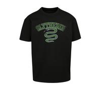 F4NT4STIC T-Shirt 'Harry Potter Slytherin Sport Emblem' vert / noir, Taille XS