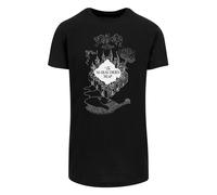 F4NT4STIC T-Shirt 'Harry Potter The Marauder's Map' gris / noir / blanc, Taille XXL