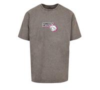 F4NT4STIC T-Shirt 'Heidi Homesick Heroes of Childhood' gris / rose / noir / blanc, Taille XXXL