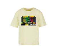 F4NT4STIC T-shirt 'Heroes of Childhood Tao Tao Cassette' jaune / jaune pastel / mélange de couleurs, Taille M