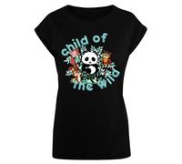 F4NT4STIC T-shirt 'Heroes of Childhood Tao Tao Child Of The Wild' bleu / mélange de couleurs / noir / blanc, Taille XS