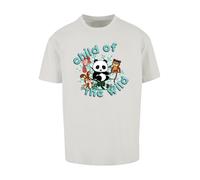 F4NT4STIC T-Shirt 'Heroes of Childhood Tao Tao Child Of The Wild' mélange de couleurs / blanc, Taille M