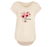 F4NT4STIC T-shirt 'Herzbaum Be Mine!' sable, Taille M