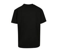 F4NT4STIC T-Shirt 'I Believe UFO Alien Sonnenuntergang' beige / bleu / jaune / orange / noir, Taille XXL