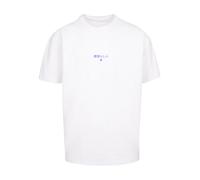 F4NT4STIC T-Shirt 'Japanese And Dragon Fire' violet / rouge sang / blanc, Taille L