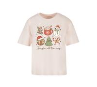 F4NT4STIC T-shirt 'Jingle All The Way Christmas Groove' mélange de couleurs, Taille 4XL