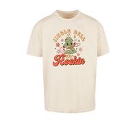 F4NT4STIC T-Shirt 'Jingle Bell Rockin Christmas' sable / mélange de couleurs, Taille L