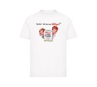 F4NT4STIC T-Shirt 'Kellogg's Corn Flakes Vintage Kids Advert' rouge / noir / blanc, Taille 122-128