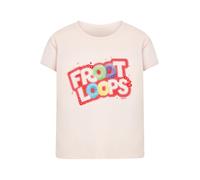 F4NT4STIC T-shirt 'Kellogg's Froot Loops Breakfast Cereal Pop Art' mélange de couleurs / rosé, Taille S
