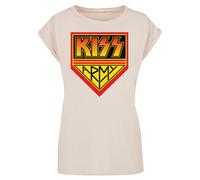 F4NT4STIC T-shirt 'Kiss ' sable / mélange de couleurs, Taille XS
